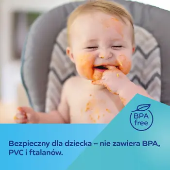 Canpol Babies, silikonowy talerz z przyssawką, Serce, 6 m+, beżowy, 1 szt.