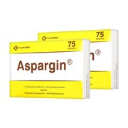Zestaw 2x Aspargin, 250 mg + 250 mg, tabletki, 75 szt.