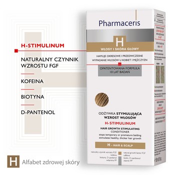 Pharmaceris H-Stimulinum, odżywka stymulująca wzrost włosów, 150 ml
