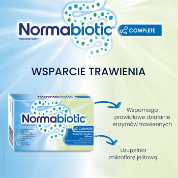Normabiotic Complete, kapsułki, 10 szt.