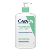 CeraVe, oczyszczający żel do mycia z ceramidami dla skóry normalnej i tłustej, 473 ml