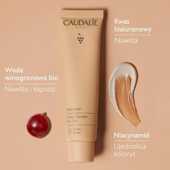 Caudalie Vinocrush, krem koloryzujący, 3, 30 ml