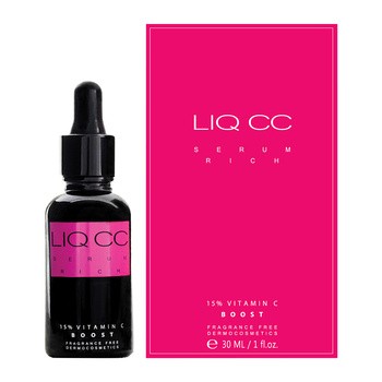 Liq CC Serum Rich 15% Vitamin C Boost, bogate serum rozświetlające z witaminą C, 30 ml