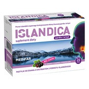 Medifar Islandica bez cukru, pastylki do ssania, smak czarna porzeczka, 24 szt. https://azcdn.doz.pl/image/d/product/3f7cdf19-scale-180x180.png