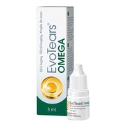 EvoTears Omega, krople do oczu,  3 ml