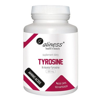 Aliness Tyrosine 500 mg, kapsułki, 100 szt.