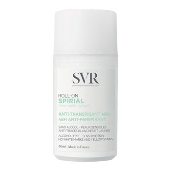 SVR Spirial, antyperspirant roll-on 48h, 50 ml