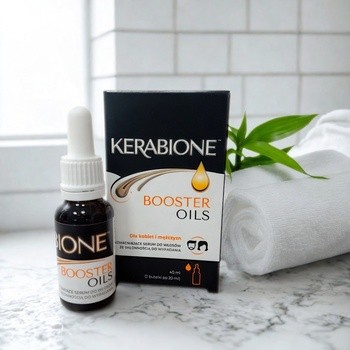Kerabione Booster Oils, wzmacniające serum do włosów ze skłonnością do wypadania, 2 x 20 ml