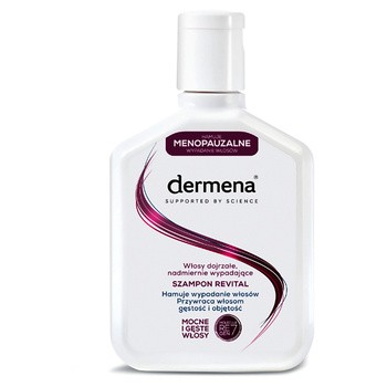 Dermena Revital, szampon do włosów dojrzałych, osłabionych i nadmiernie wypadających, 200 ml