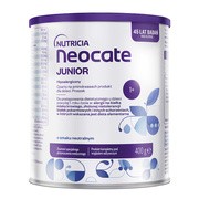 Neocate Junior 1+, żywność specjalnego przeznaczenia medycznego o smaku neutralnym, 400 g https://azcdn.doz.pl/image/d/product/cd8dfaa0-scale-180x180.png