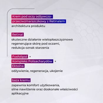 Bielenda Professional SupremeLab Re-Advanced, krem pod oczy odżywczo-przeciwzmarszczkowy z Retinalem 0,03%, 15 ml