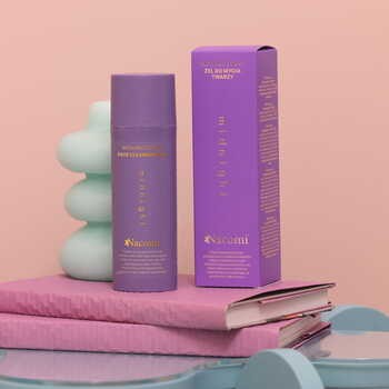 Nacomi Rich Recovery, żel do mycia twarzy Midnight, 140 ml