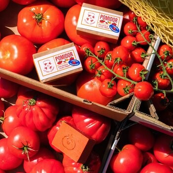Mydlarnia 4 Szpaki, naturalne mydło w kostce, Pomidor, 110 g