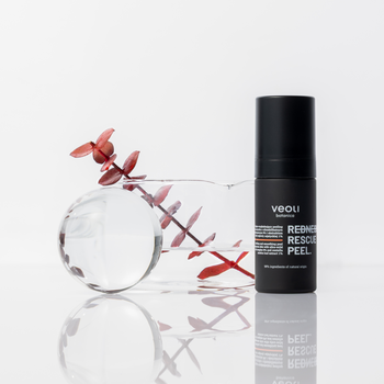 Veoli Botanica Redness Rescue Peel, peeling kojąco-wygładzający na naczynka, 30 ml