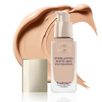 Claresa Care All Day Everlasting Matte Skin Foundation, podkład matująco-wygładzający, Natural Tan, 32 ml