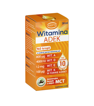 Asepta Witamina ADEK, krople, 30 ml