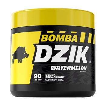 Dzik Bomba Preworkout Watermelon, proszek, smak arbuzowy, 300 g