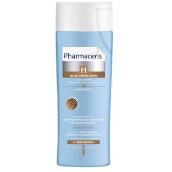 Pharmaceris H Purin, szampon przeciw łupieżowy, łupież suchy, 400 ml