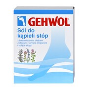 alt Gehwol Fussbad, sól ziołowa do kąpieli stóp, 20 g, 10 szt
