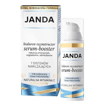 Janda Hialuron Reconstructor, serum-booster redukujący zmarszczki, 30 ml