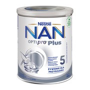 alt Nestle Nan Optipro Plus 5, produkt na bazie mleka, proszek, po 2,5 roku, 800 g
