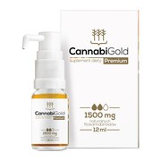 CannabiGold Premium 1500 mg, krople, 12 ml