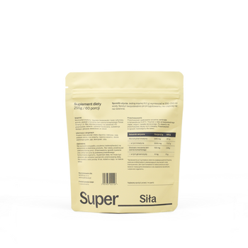 SuperPauza Kreatyna Super siła, proszek, smak cytrynowo-malinowy, 255 g