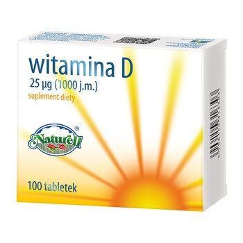 Witamina D, tabletki, 100 szt.