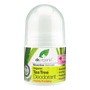 Dr. Organic Tea Tree, dezodorant z olejkiem z drzewa herbacianego, roll-on, 50 ml