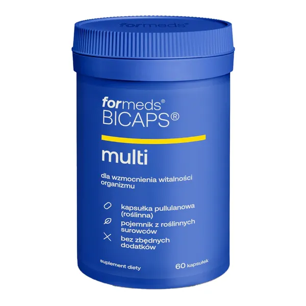 Bicaps Multi kompleks witamin i minerałów 60 kapsułek [Formeds Bicaps] - Formeds Bicaps