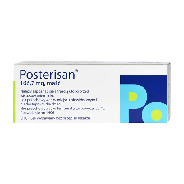 Posterisan 166,7 mg maść doodbytnicza 25 g [Posterisan]