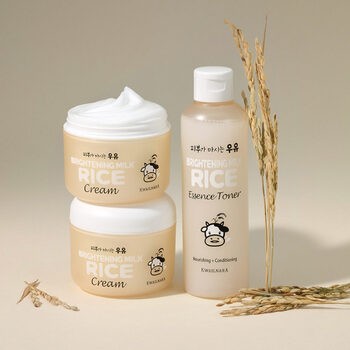 Kwailnara Brightening Milk Rice, rozświetlająca esencja tonizująca z ryżem i proteinami mleka, 200 ml