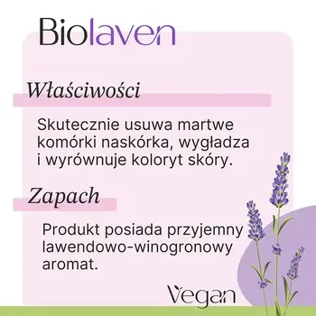 Biolaven, peeling enzymatyczny do twarzy, 45 ml