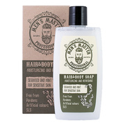 Men's Master Moisturizing Hair & Body Soap, mydło 2w1 do włosów i ciała, 260 ml