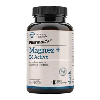 Pharmovit Magnez+B6 Active, kapsułki, 120 szt.