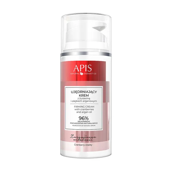 Ujędrniający krem z żurawiną i olejkiem arganowym 100ml [Apis] - Apis