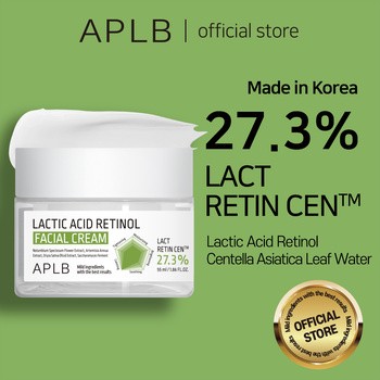 APLB Lactic Acid Retinol Facial Cream, krem odnawiający do twarzy z kwasem mlekowym i retinolem, 55 ml