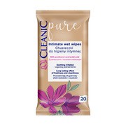 Cleanic Pure, chusteczki do higieny intymnej, 20 szt. https://azcdn.doz.pl/image/d/product/3c9a6632-scale-180x180.png