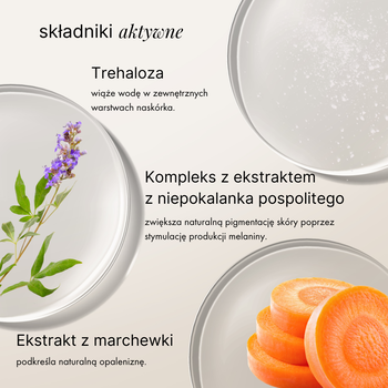 Mokosh, balsam brązujący do twarzy i ciała, pomarańcza z cynamonem, 180 ml