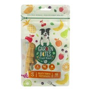 Garden Bites Fruit Blast Fruity Tonya Toothpaste, wegetariańskie przysmaki dentystyczne dla psów, S, 7,8 cm x 18 szt. https://azcdn.doz.pl/image/d/product/3186a40e-scale-180x180.png