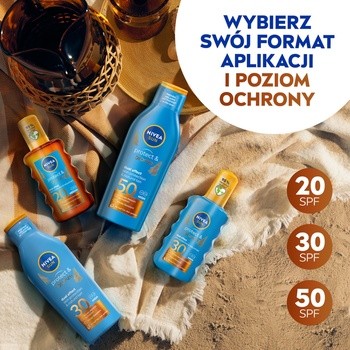 Nivea Sun Protect & Bronze, balsam do opalania, SPF 30, 200 ml
