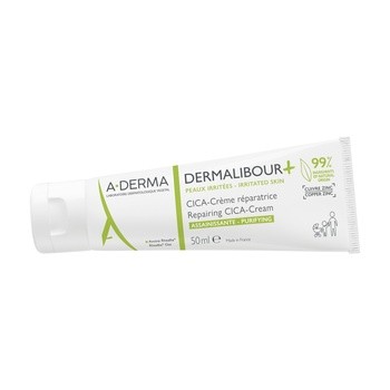 Aderma Dermalibour+ CICA, krem regenerujący do skóry podrażnionej od 1. dnia życia, 50 ml