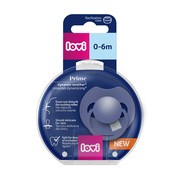 Canpol Lovi Prime, dynamiczny smoczek uspokajający silikonowy, 0-6 m Blue, 1 szt. https://azcdn.doz.pl/image/d/product/66deb9fb-scale-180x180.png