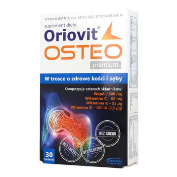 Oriovit OSTEO Premium, tabletki, 30 szt.