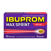 Ibuprom Max Sprint, 400 mg, kapsułki miękkie, 10 szt.