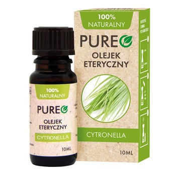 Pureo, olejek eteryczny Cytronella, 10 ml