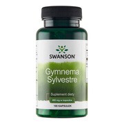 Swanson Gymnea Sylvestre, 400 mg, kapsułki, 100 szt. https://azcdn.doz.pl/image/d/product/67988c1d-scale-180x180.png