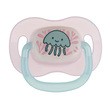 Canpol Babies Love&Sea, smoczek uspokajający, silikonowy okrągły, 0-6 m, różowy, 1 szt.