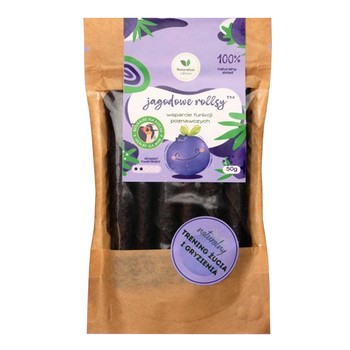 Naturalnie Zdrowi Rollsy jagodowe, 50 g