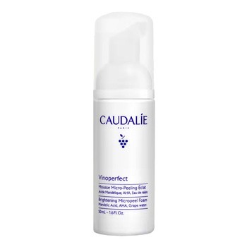 Caudalie Vinoperfect, mikropeelingująca pianka rozświetlająca, 50 ml